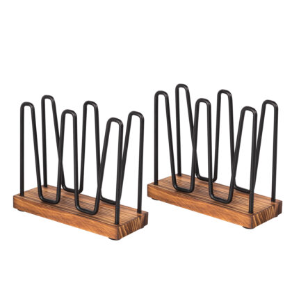 Tektalk Napkin Holder Comes with 4 Anti-slip Pads for Tabletop Decoration