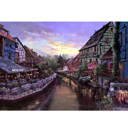 Tektalk Jigsaw Puzzles for Adults 1000 Piece - Aromatic Town
