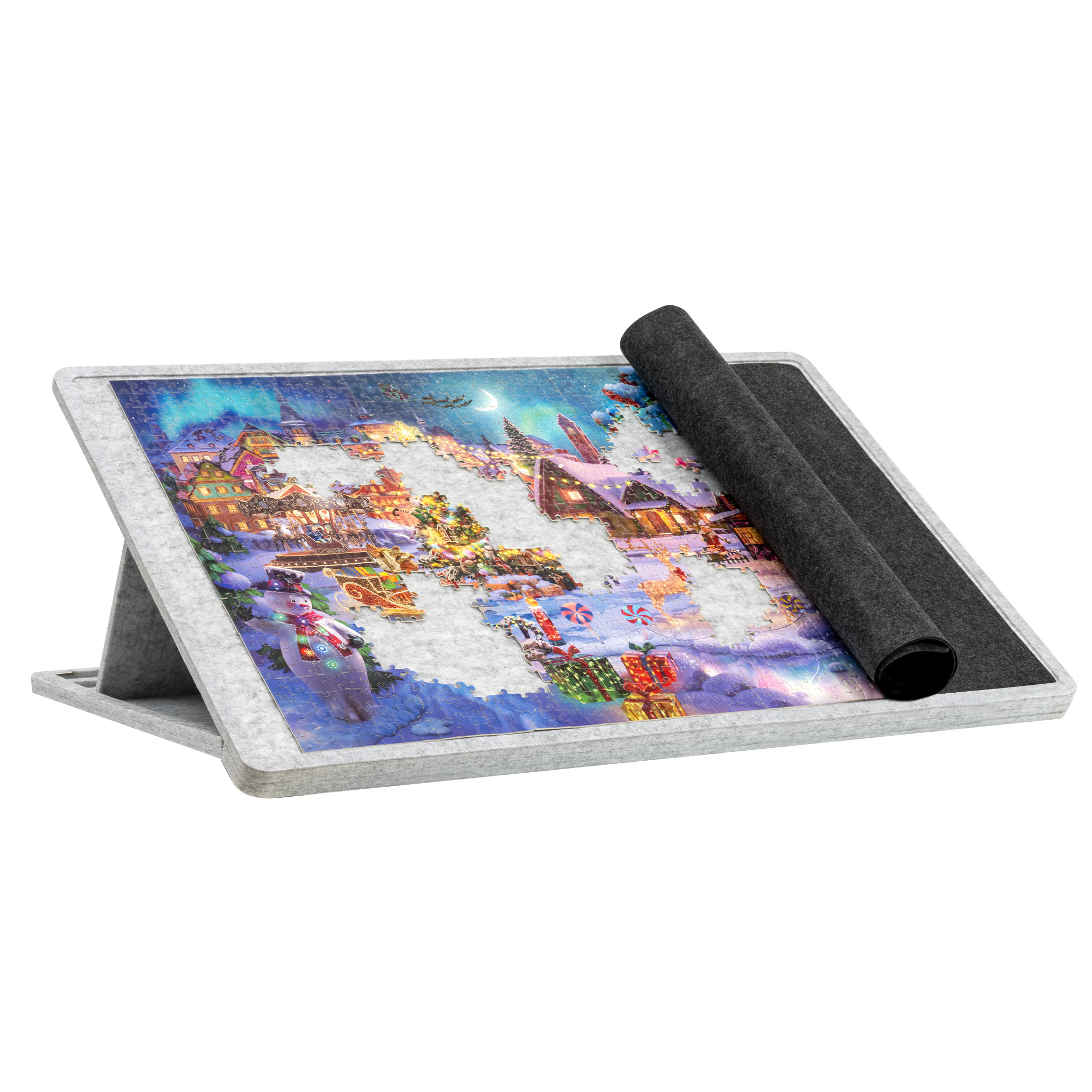 1000 Pieces Tilting Jigsaw Puzzle Board with Cover