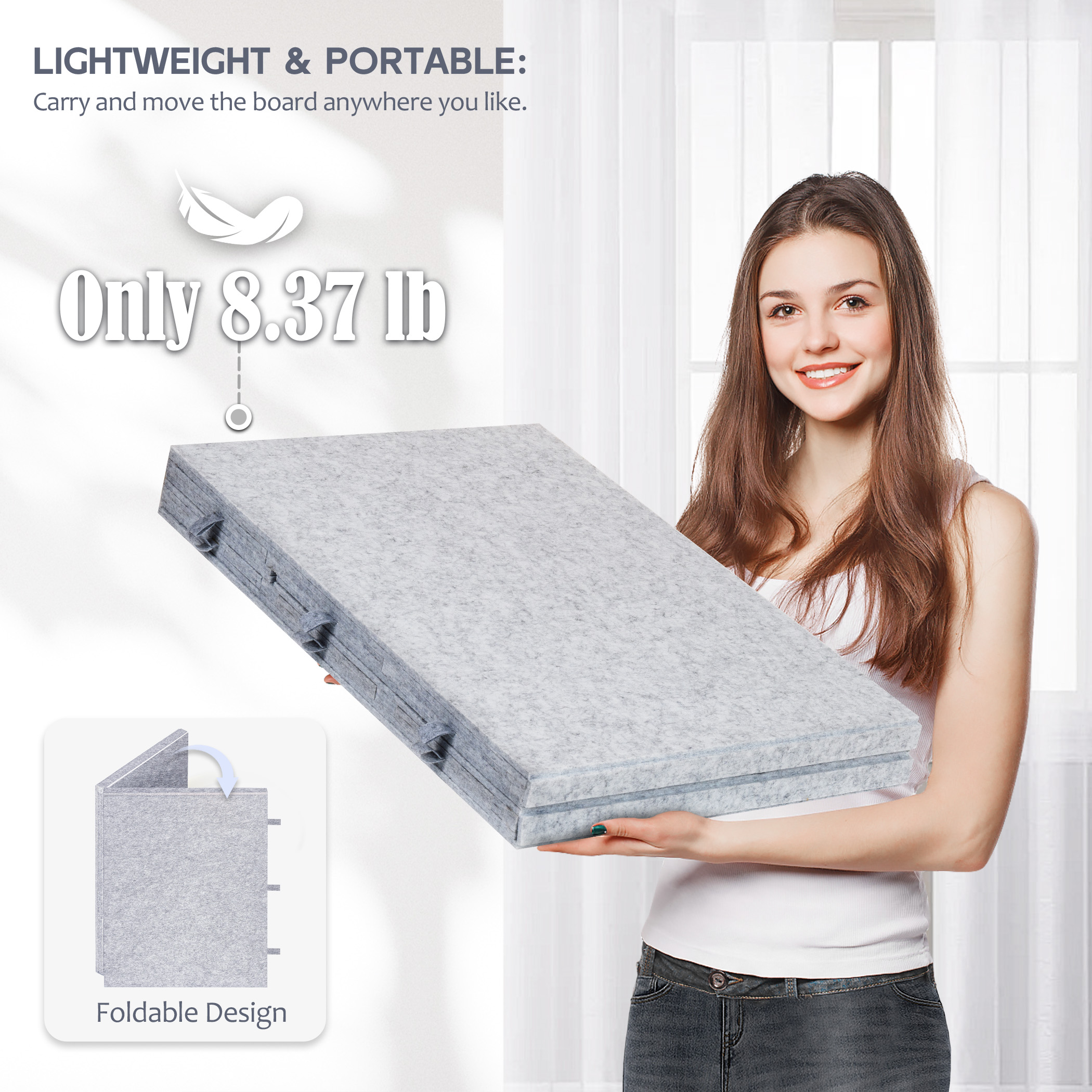 2000 Pieces Portable Jigsaw Puzzle Board with 6 Drawers & Trays - Image 3